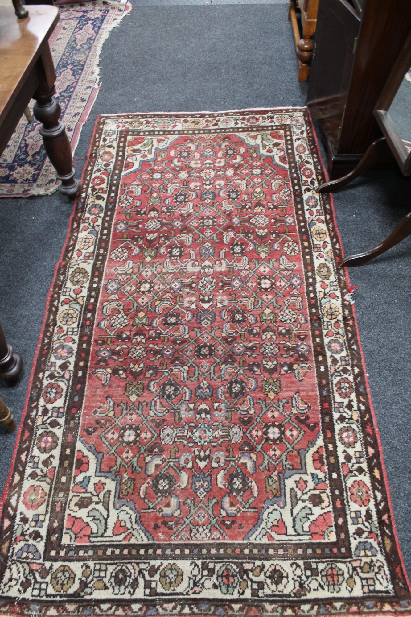 A Hamadan rug,