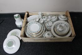 A large collection of Royal Doulton tapestry pattern tea,