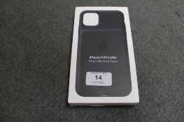 Apple : iPhone 11 Pro Max Smart Battery Case, model A2180, black, brand new & boxed. (R.R.P. £129.