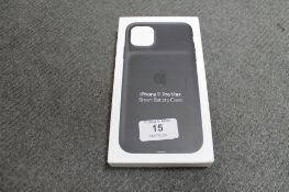 Apple : iPhone 11 Pro Max Smart Battery Case, model A2180, black, brand new & boxed. (R.R.P. £129.