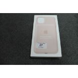 Apple : iPhone 11 Pro Max Smart Battery Case, model A2180, pink, brand new & boxed. (R.R.P. £129.