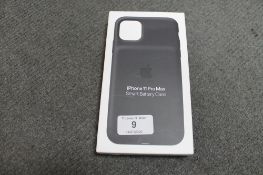 Apple : iPhone 11 Pro Max Smart Battery Case, model A2180, black, brand new & boxed. (R.R.P. £129.