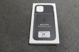 Apple : iPhone 11 Pro Smart Battery Case, model A2184, black, brand new & boxed. (R.R.P. £129.