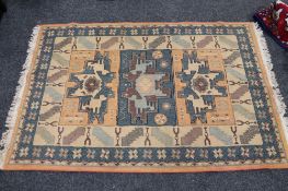 A contemporary rug