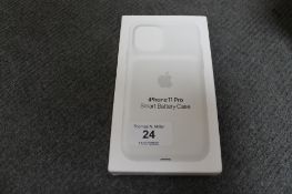 Apple : iPhone 11 Pro Smart Battery Case, model A2184, white, brand new & boxed. (R.R.P. £129.