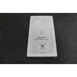 Apple : iPhone 11 Pro Smart Battery Case, model A2184, white, brand new & boxed. (R.R.P. £129.