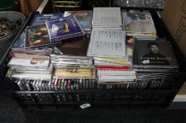 A crate of CD's