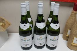 Six bottles of Vina Sol 2015