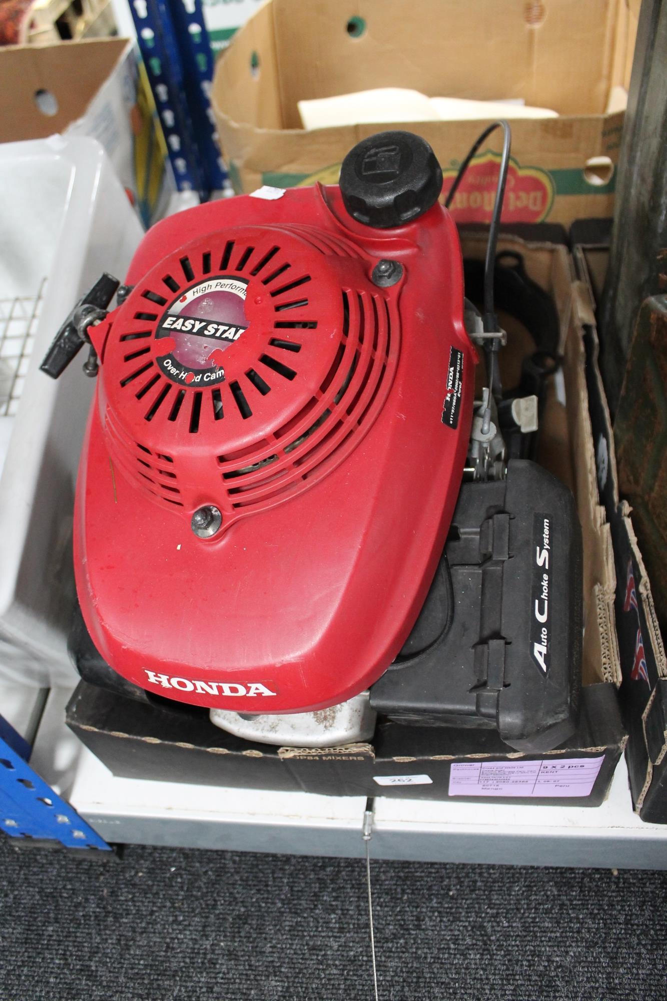 A Honda petrol engine