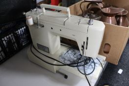 An electric sewing machine