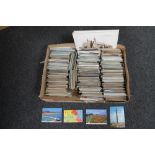 A large quantity of postcards