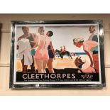 An advertising railway picture - Cleethorpes