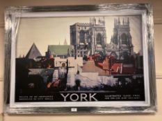 An advertising railway picture - York