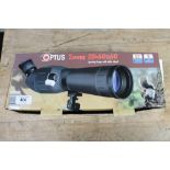An Optus Zoom spotting scope