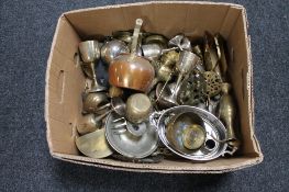 A box of brass,