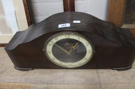 An Edwardian mantle clock