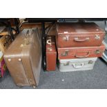 A quantity of luggage cases,