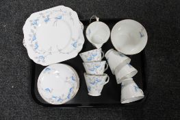 A tray of Gladstone tea china