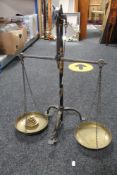 A nineteenth century set of Avery scales