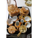 A tray of Japanese coffee ware