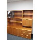 A teak sideboard