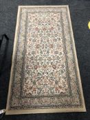 A contemporary Indian rug,