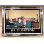 An advertising railway picture - Bridlington