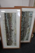 Two colour prints - Neapolis and Florenza