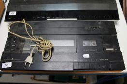 A Bang and Olufsen tape deck 1700