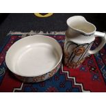 A French jug and basin set