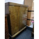 An early twentieth century double door side cabinet