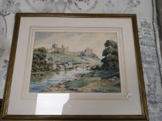 Fred Bollans : Richmond, watercolour, signed.