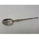 A fine silver copy of an Elizabethan spoon by Elkington CONDITION REPORT: 99.8g.