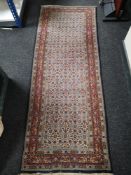 A North West Persian runner 200cm by 76cm