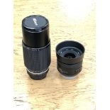 A Nikon lens series E, zoom 70-210mm 1:4, numbered 1876914,