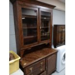 A Victorian kitchen cabinet
