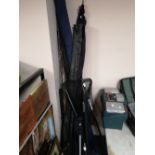 A large quantity of fishing rods, boat rods,