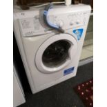 An Indesit washing machine