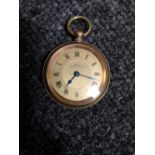 An early twentieth century Swiss fob watch