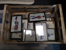 A quantity of pictures and prints, military interest,