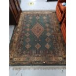 An eastern rug,