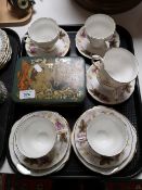 A tray of Duchess tea china,