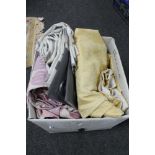 A box of contemporary curtains