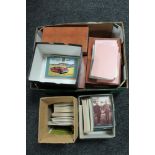 A quantity of postcards