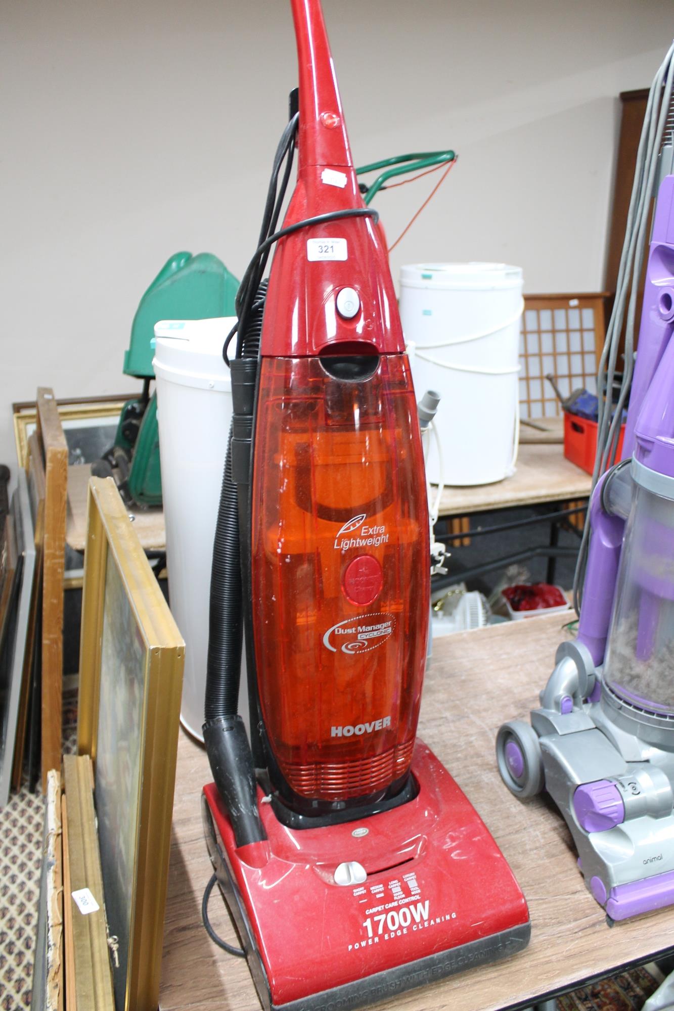 A Hoover vacuum