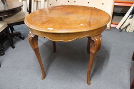 A Victorian mahogany occasional table