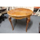 A Victorian mahogany occasional table