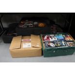 A large quantity of DVD's (Five boxes)