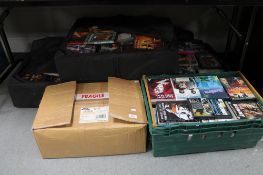 A large quantity of DVD's (Five boxes)