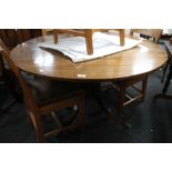 A Victorian circular mahogany breakfast table